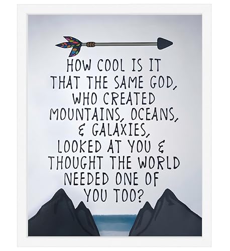 Same God of Creation Spiritual Wall Art - Poster Print