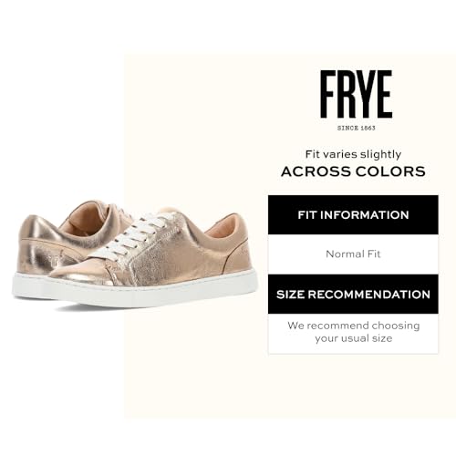 Image of Frye Ivy Low Lace Sneakers for Women - Removable Footbed Shoes - Leather Womens Casual Shoes - Crafted from Soft, Vintage Italian Leather with Removable Molded Footbed