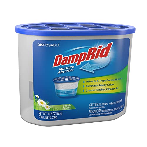 image for DampRid Fresh Scent Disposable Moisture Absorber, 10.5 oz., 3 Pack –