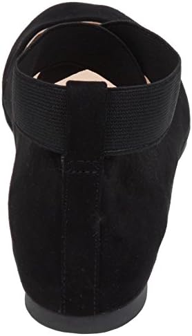 Jessica Simpson Women's Mandayss Ballet Flat, Black Micro Suede, 8 | Image 2