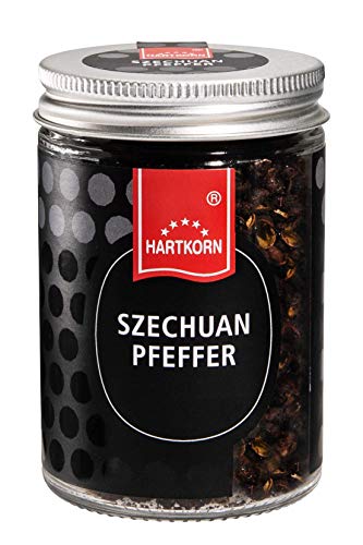 Szechuan Pfeffer, ganz - 25 g im Gourmet Glas von Hartkorn - wiederverschließbar und wiederbefüllbar Cover