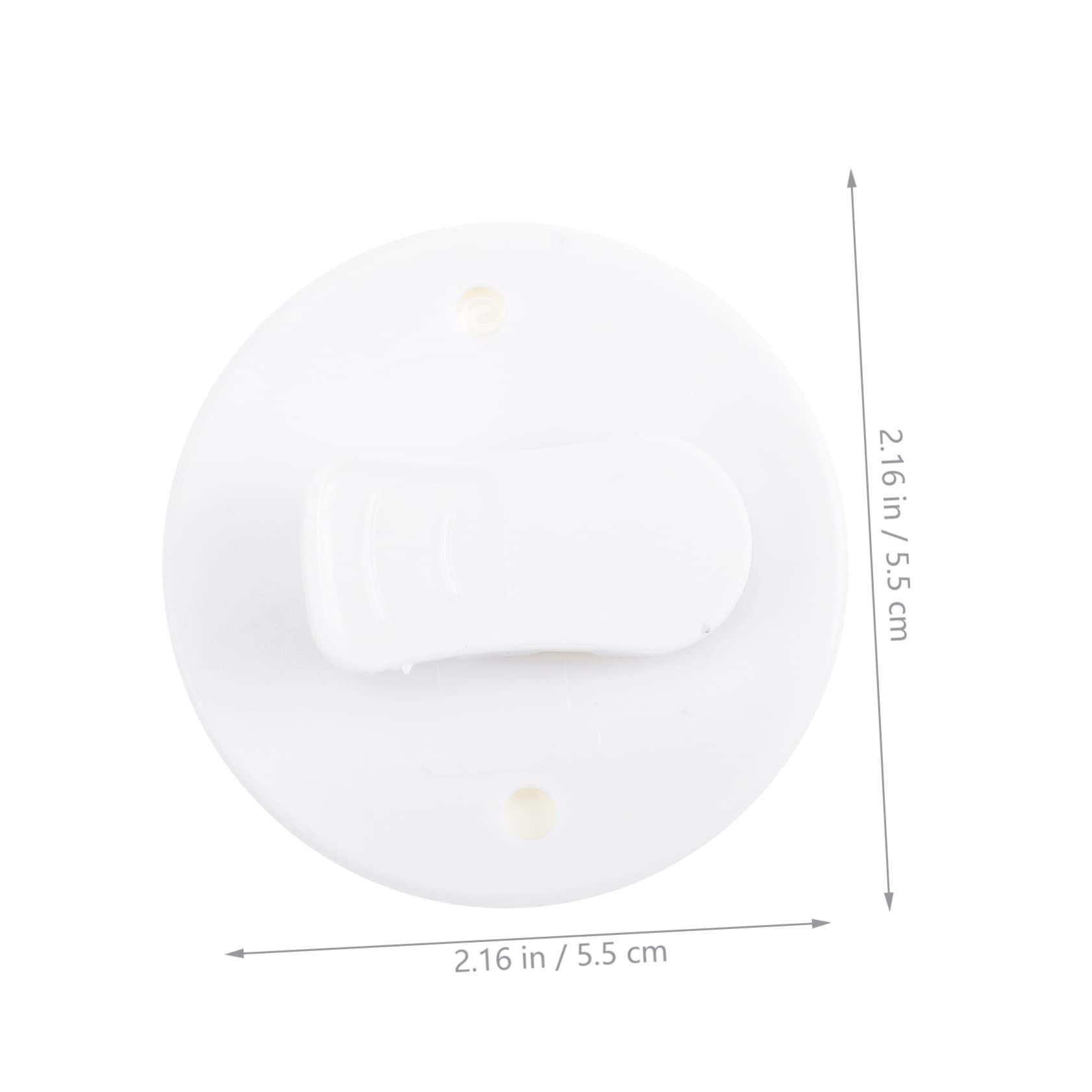 GRIRIW 8pcs Self Adhesive Shower Curtain Clips Minimalist Design Clips for Securely Holding Curtains Prevents Wind Splashes for Bathroom Privacy