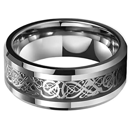 Image of Men's Stainless Steel Western Style Band Rings Collection for Men /Boy's