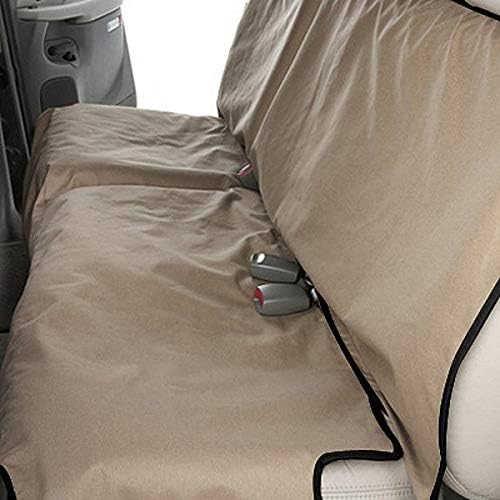 Canine Covers DE1011TN Econo 2nd Row Semi-Custom Fit Seat Protector - Polycotton (Tan)