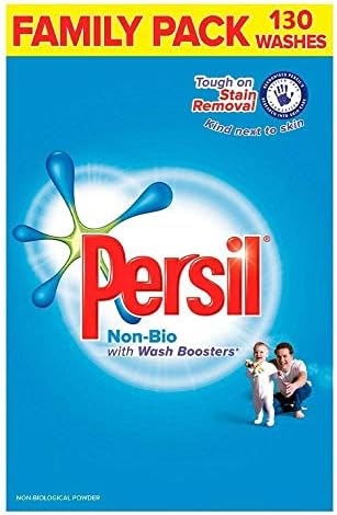 Persil Non Bio Washing Powder 130 Washes 8.385kg (1 Box)