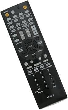 Replacement Remote Control Replace for TV/Audio/Projector RC-762M for Onkyo AV Receiver HT-S3400 SKC-380 AVX-280