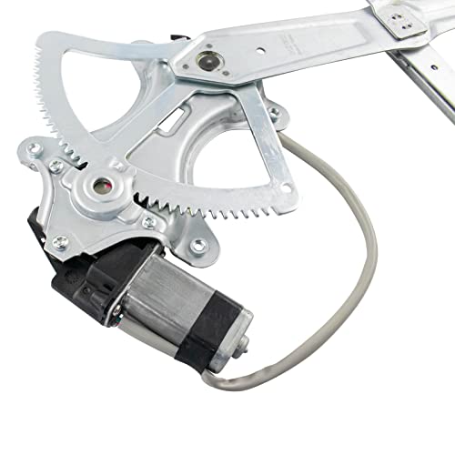 Image of TRQ Front Right Power Window Regulator & Motor Assembly Passenger Side Compatible with 2004-2009 Toyota Sienna TO1351161