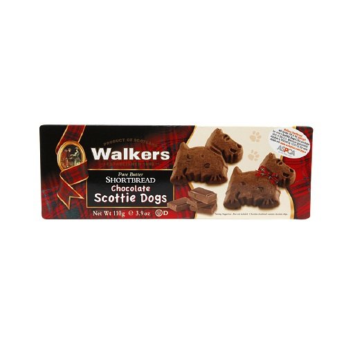 Walkers Shortbread Chocolate Scottie Dogs 39 oz paquete de 2