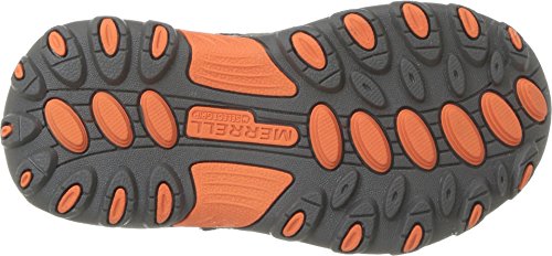Merrell Tênis de caminhada unissex infantil Trail Chaser Jr, Gunsmoke, 7 Wide Little Kid