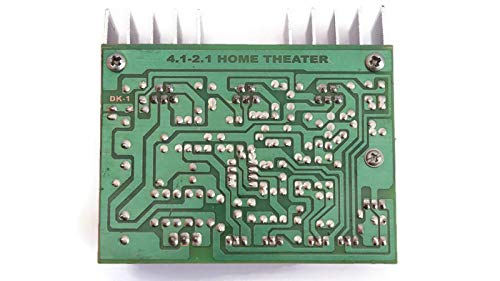 Image of Electronicspices Combo of Audio Amplifier Board 100W with Bass Boost Support TDA2030 Based and Bluetooth FM Audio Player Decoder with Remote Kit