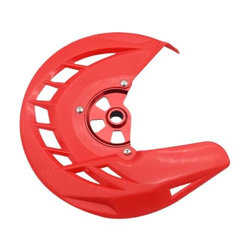 Sprocket chain cover de alta resistencia para motocicletas Honda color rojo brillante