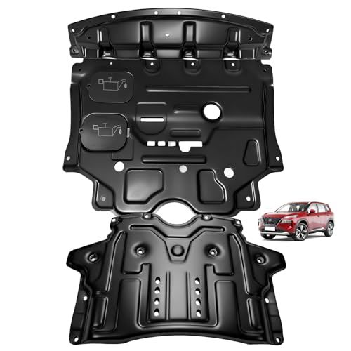 3PCS Front Engine Splash Shield for Nissan Rogue