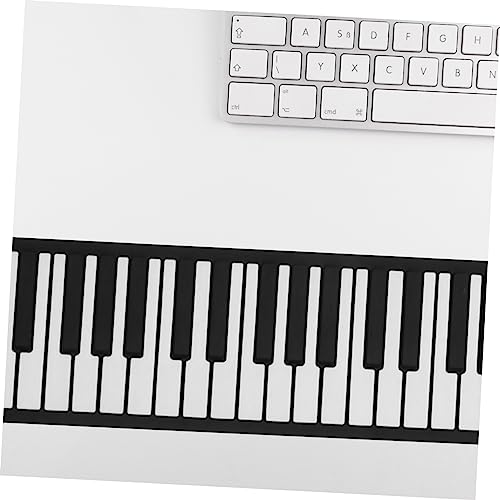 BESTonZON 88 Rouleau Piano Clavier Numérique Clavier Souple Piano Portable Piano Électronique Piano Flexible Clavier Pliant Clavier Électronique Pour Enfants Piano Numérique Enfants Clavier - Les Beatles, Paul McCartney, John Lennon, RIngo Starr, George Harrison BESTonZON 88 Rouleau Piano Clavier Numérique Clavier Souple Piano Portable Piano Électronique Piano Flexible Clavier Pliant Clavier Électronique Pour Enfants Piano Numérique Enfants Clavier – Image 3
