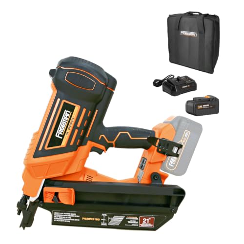 Freeman 20V 21-Degree Framing Nailer Kit