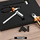 QWORK® 4 Stück Rasterschaumstoff Würfelschaum 400 x 300 x 50 mm, Netzschwamm kann zum Schutz von Werkzeugen, Kameras, Kosmetika und Kunsthandwerk verwendet werden