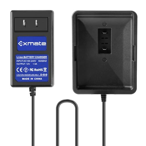 Chargeur de batterie de remplacement 12V compatible Ryobi BPL-1220 et CB121L
