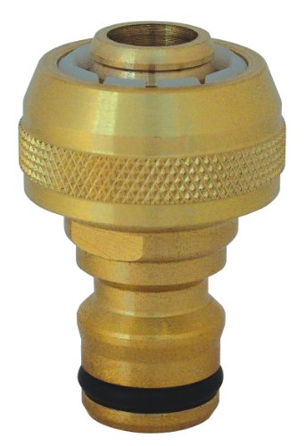 Image of C.K G7904 Male Hose Connector, Gold, 1 /2-Inch