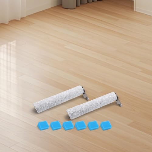 Image of KoiLykke Roller Brush Replacement Sponge Filter Kit for JONR ED12 Pro Cordless Wet/Dry Vacuum Cleaner,1 2 Roller Brushes with 2 to 6 Sponges,Plastic Nylon Filter Paper Construction