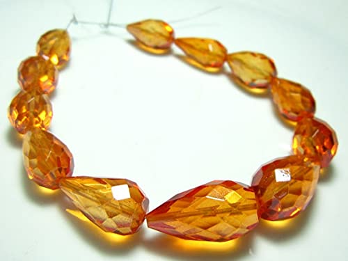 Quartz mystique orange AAA en gouttes sans défaut pour éliminer les larmes cassantes