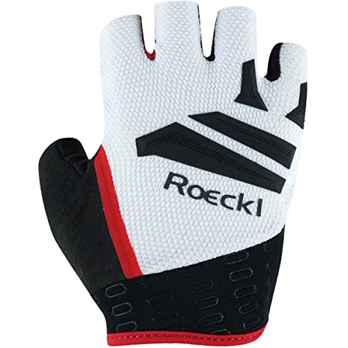 Roeckl Iseler Fahrrad Handschuhe kurz weiß/schwarz 2023: Größe: 8.5
