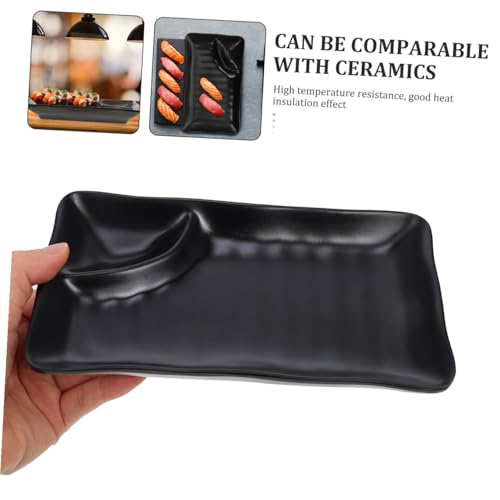 Set de platos sushi estilo japonés 10 pulgadas miniatura 6