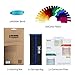 Selens Universal Flash Gels Lighting Filter SE-CG20-20 pcs Combination Kits for Camera Flash Light Strobe Light, Color Correction Filter Color Gels for Speedlight