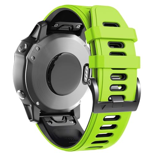 Bracelet de montre en silicone 22mm compatible Fenix 6 Pro et Fenix 8