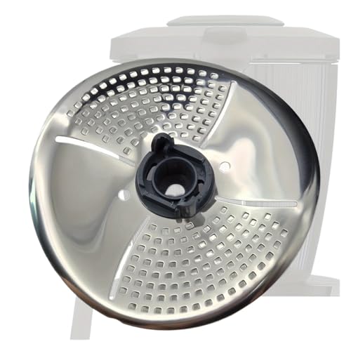 Accesorio de cubierta cuchillas, compatible con Thermomix TM6, TM5 y TM7, for verduras, acero inoxidable, accesorio cocina - imagen 3