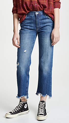 Free People Maggie Mid Rise Straight Jeans2