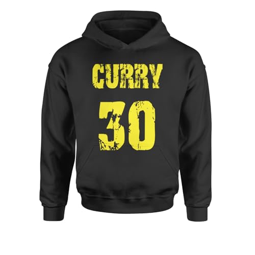 Curry #30 Youth-Sized Hoodie, Soft Fleece, Graphic Design