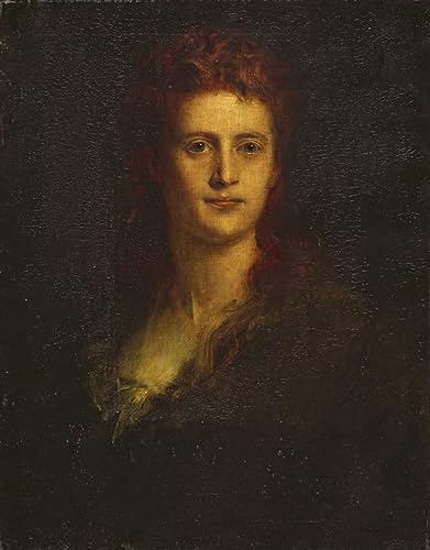 Tableau Hélène Von Dönniges Lenbach impression d'art sur toile décoration murale 60x90cm