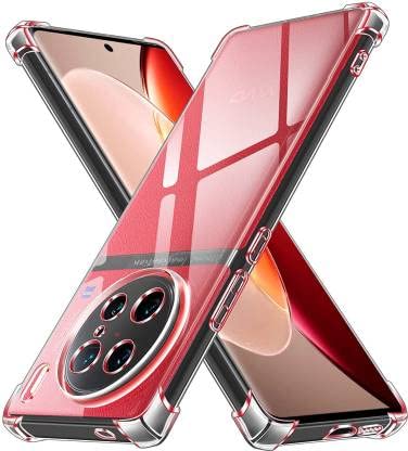 Image of for vivo X90 5G Case,vivo X90 5G Phone Case Clear Transparent Reinforced Corners TPU Shock-Absorption Flexible Cell Phone Cover for vivo X90 5G - Transparent