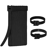 100 PCS Reusable Cable Ties with Hook and Loop, Multi-purpose Adjustable 8 Inch Cable Management ...