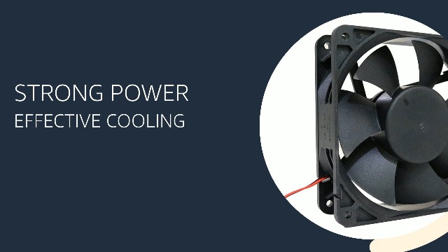 Amazon.com: Twinklebay 120 x 38mm Cooling Fan, Replacement for