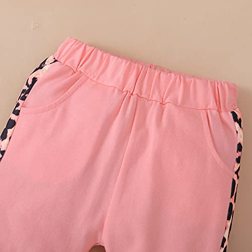 Newborn Baby Girl Clothes Outfits Infant Hooded Sweatshirt Pants Headband Toddler Girl Clothing Set Peach #TOP4