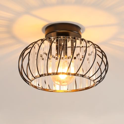Lustre en cristal Goeco pour couloir et cuisine chic