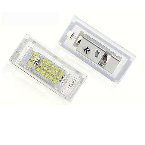 Luces de matrícula con Canbus anti error para BMW E46 1998-2003 pack de 2 bombillas