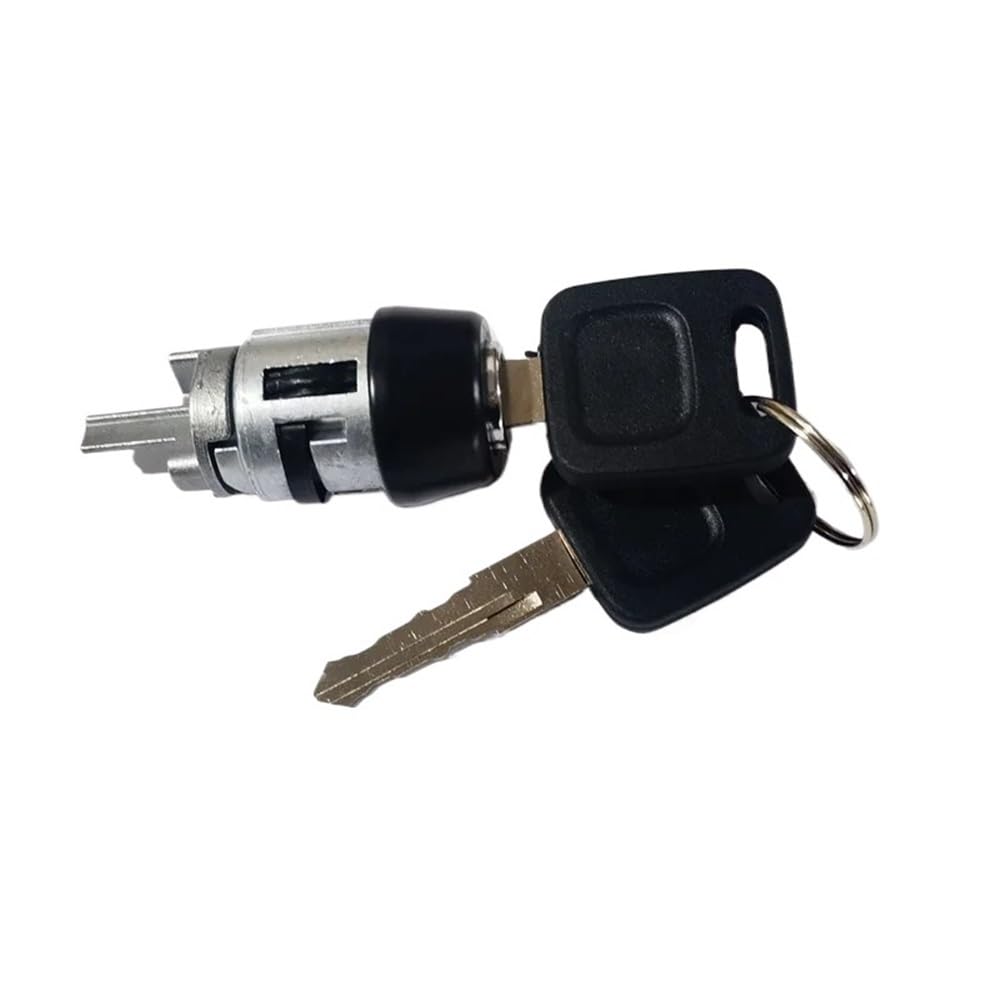 Car Lock Cylinder 4A1905855 Compatible with 80 8C B4 80 89 89Q 8A B3 Coupe CABRIOLET 8G7 B4 Car Ignition Lock with 2 Keys