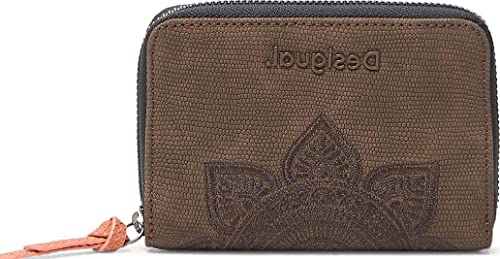 Desigual Medium Wallet, Brown #TOP1