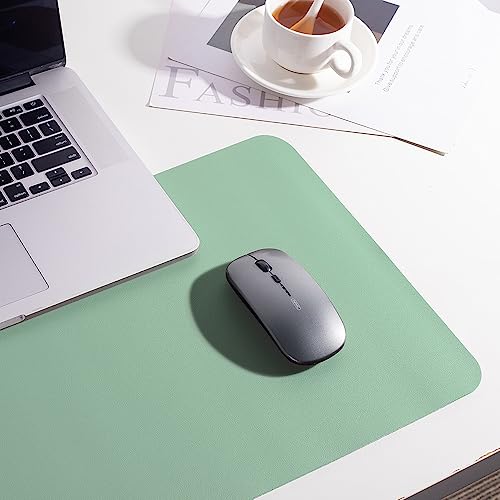 Tapis de souris antidérapant et imperméable grand format vert