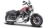  Maisto Harley-Davidson 39360-19135 compatible avec Harley Davidson Forty-Eight Special, rouge/noir, 2018, 1:18, modèle fini