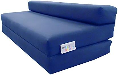 My Layabout Double | 2 Seater | Kids Z Bed/Sofa bed/Fold up bed | Available in 10 colours (Grey)