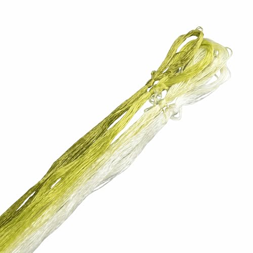 MINGGUXIUYI 4 colores de pura seda de morera de 22 m – hilo de seda elegante para bordado artístico y trabajos manuales finos (21)