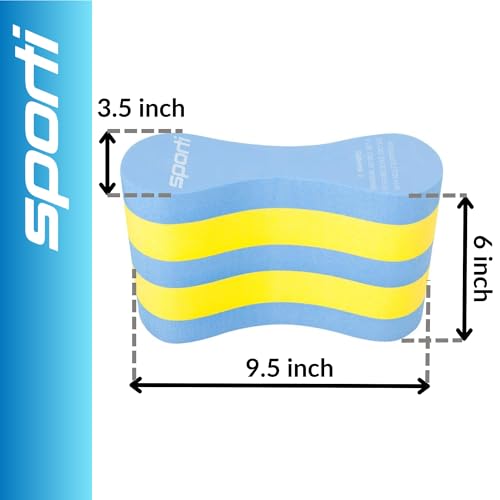 image for Sporti Pull Buoy for Women & Men Competitive, Swim Trainer Gears, Swim