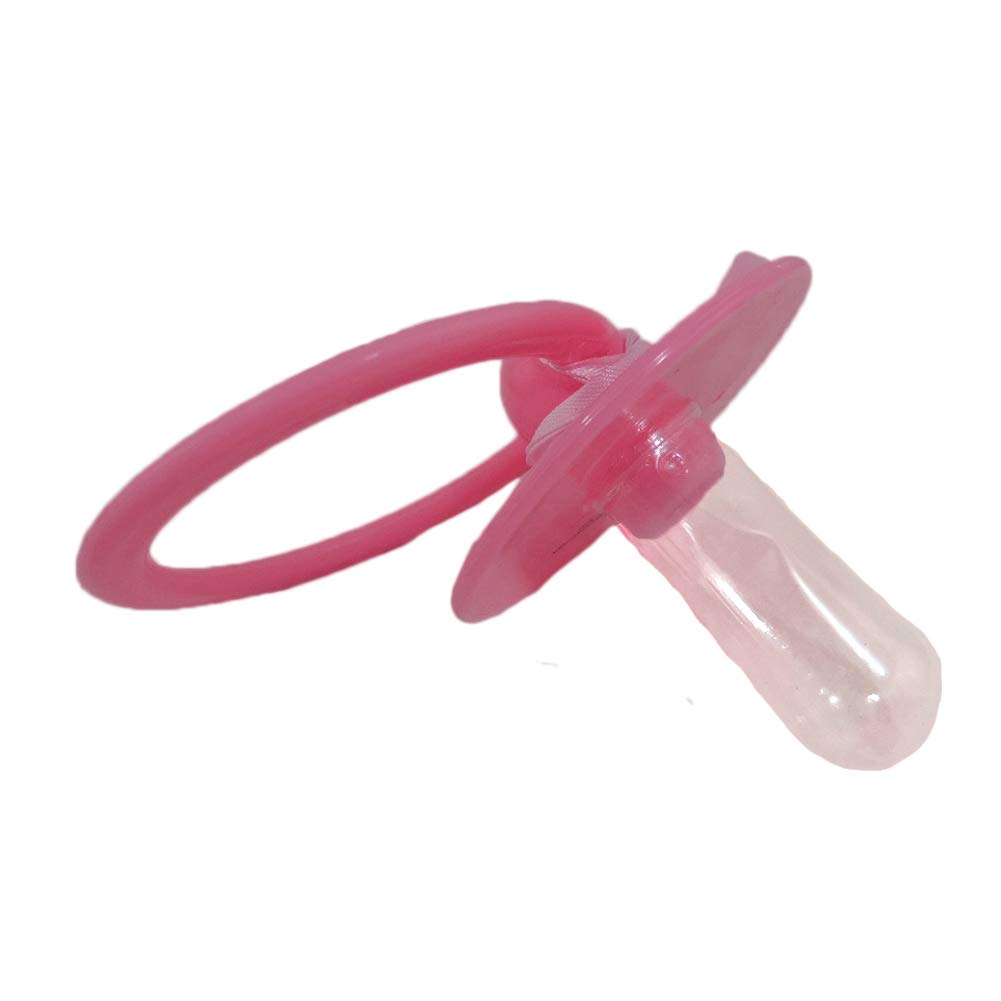 Jumbo Baby Pacifier Pink Novelty Costume Accessory