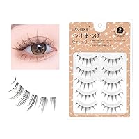 Amazon | LASHIDOLつけまつげ ナチュラル つけま つけまつ毛 束感 透明