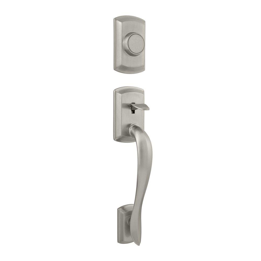 Kwikset 802AVH Lip 15 Signature Series Avalon Dummy Handleset