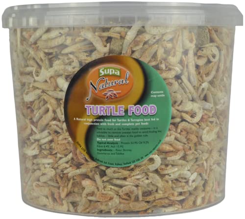 Supa Natural Turtle & Terrapins Food 3 Litre Bucket | Made Using Premium Quality Natural Ingredients