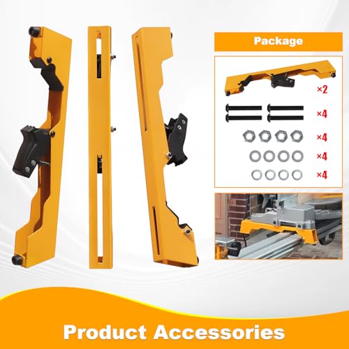 Image of Miter Saw Mounting Brackets Compatible with DWX723 DWX724 Stands