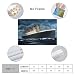 MAIHAIBAO Titanic Cruise Ship Canvas Wall Art - Vintage Ocean Liner Sailing Poster - Historical Maritime Decor for Living Room & Boys Bedroom - 12x18 Inch (Unframed)